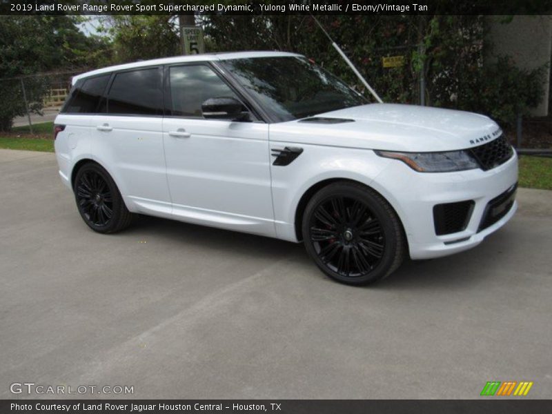Yulong White Metallic / Ebony/Vintage Tan 2019 Land Rover Range Rover Sport Supercharged Dynamic