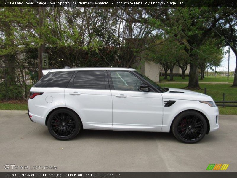 Yulong White Metallic / Ebony/Vintage Tan 2019 Land Rover Range Rover Sport Supercharged Dynamic