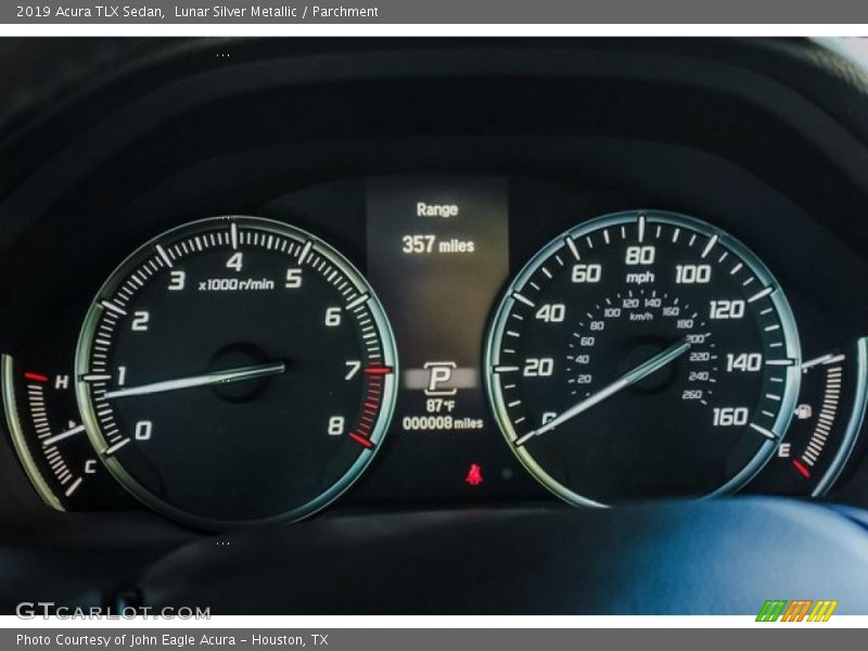 Lunar Silver Metallic / Parchment 2019 Acura TLX Sedan