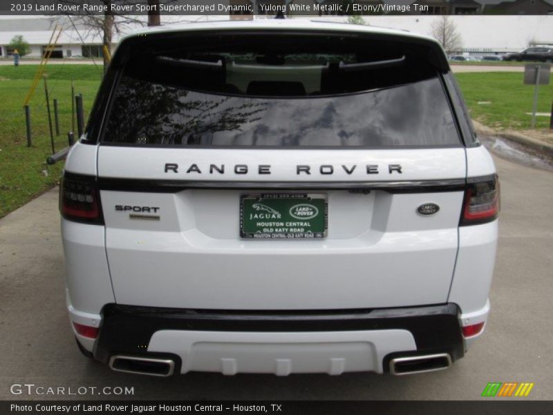 Yulong White Metallic / Ebony/Vintage Tan 2019 Land Rover Range Rover Sport Supercharged Dynamic