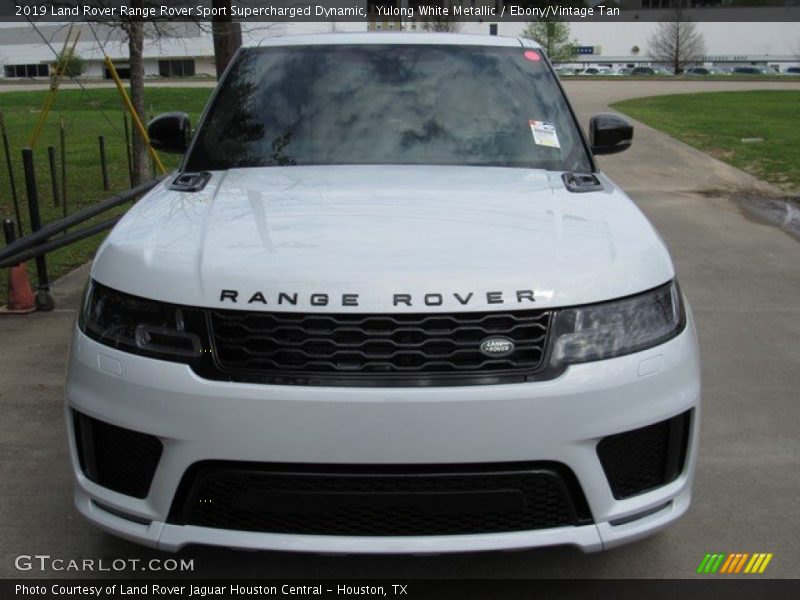 Yulong White Metallic / Ebony/Vintage Tan 2019 Land Rover Range Rover Sport Supercharged Dynamic