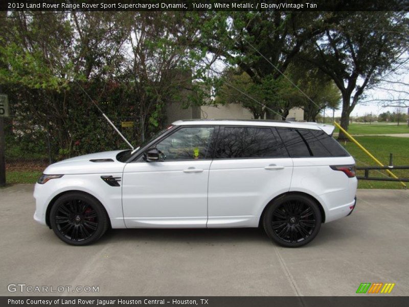 Yulong White Metallic / Ebony/Vintage Tan 2019 Land Rover Range Rover Sport Supercharged Dynamic