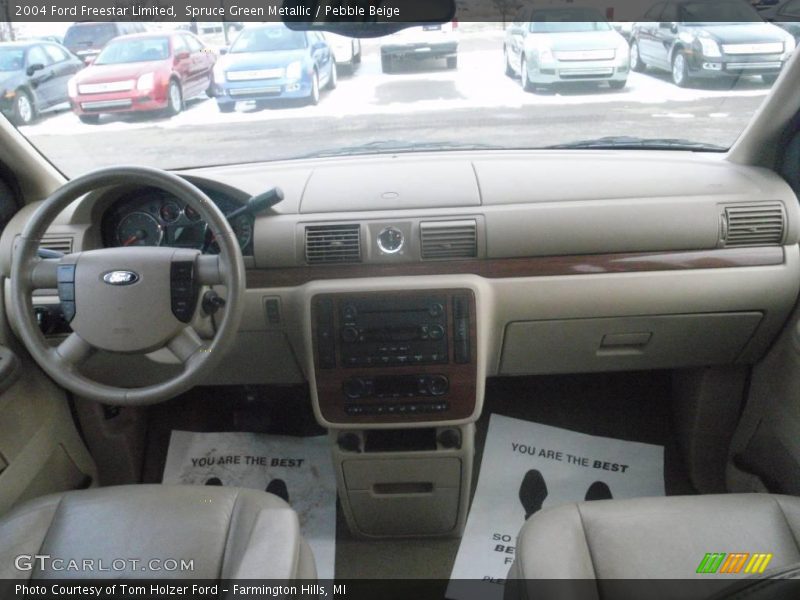 Spruce Green Metallic / Pebble Beige 2004 Ford Freestar Limited