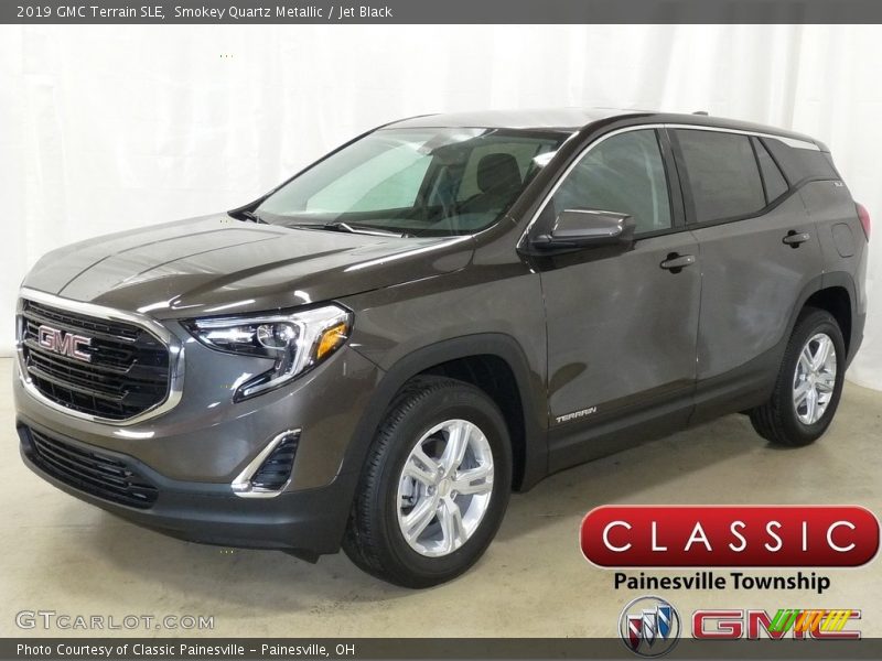 Smokey Quartz Metallic / Jet Black 2019 GMC Terrain SLE