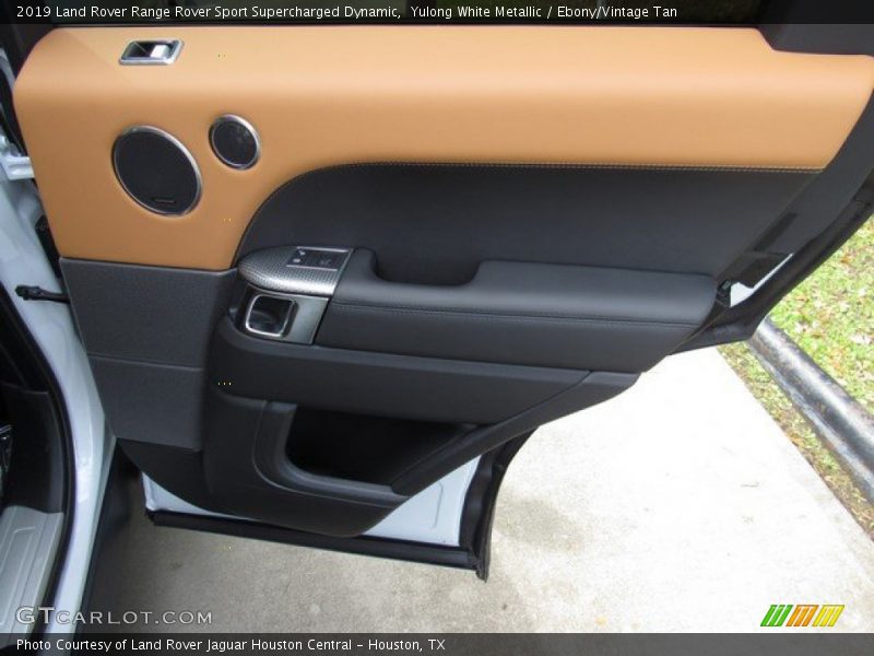 Yulong White Metallic / Ebony/Vintage Tan 2019 Land Rover Range Rover Sport Supercharged Dynamic
