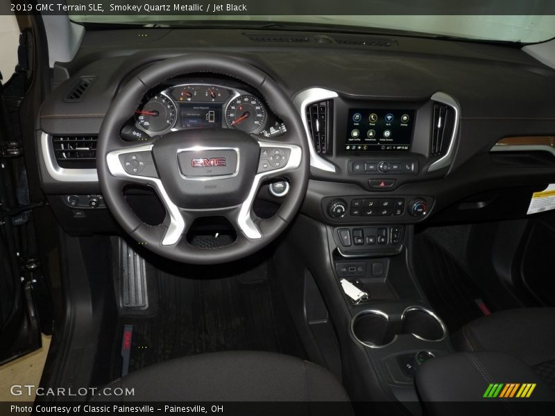 Smokey Quartz Metallic / Jet Black 2019 GMC Terrain SLE
