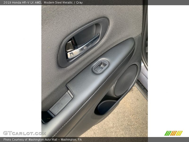 Modern Steel Metallic / Gray 2019 Honda HR-V LX AWD