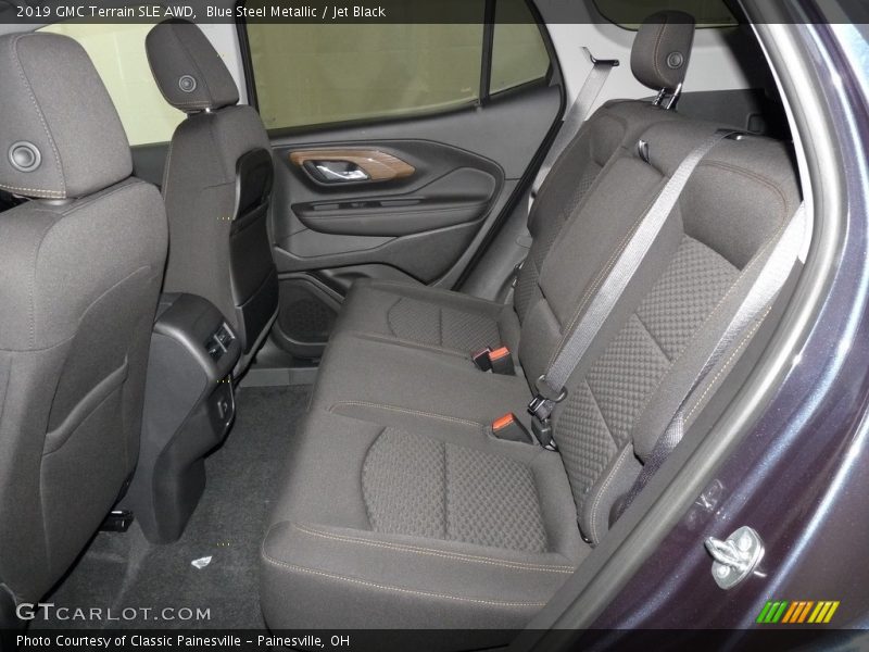 Blue Steel Metallic / Jet Black 2019 GMC Terrain SLE AWD