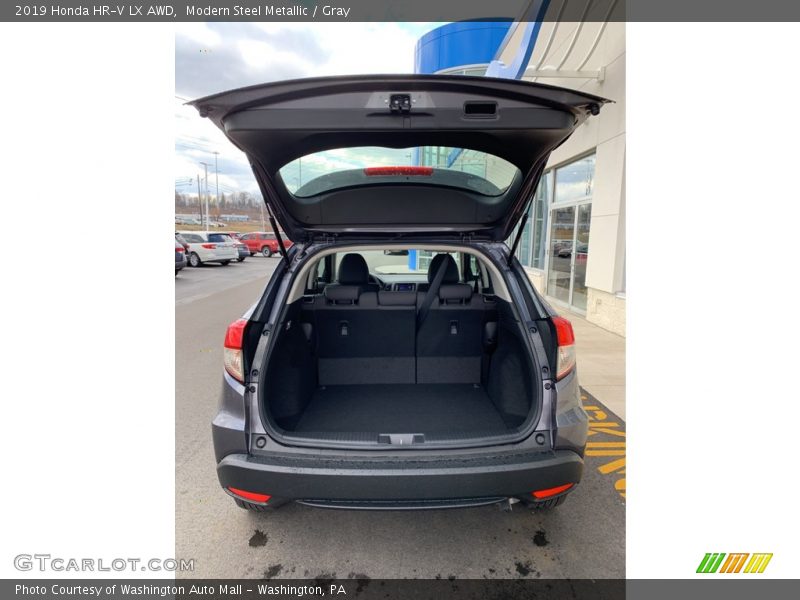 Modern Steel Metallic / Gray 2019 Honda HR-V LX AWD