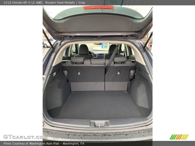 Modern Steel Metallic / Gray 2019 Honda HR-V LX AWD