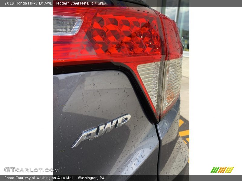 Modern Steel Metallic / Gray 2019 Honda HR-V LX AWD