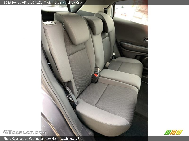 Modern Steel Metallic / Gray 2019 Honda HR-V LX AWD