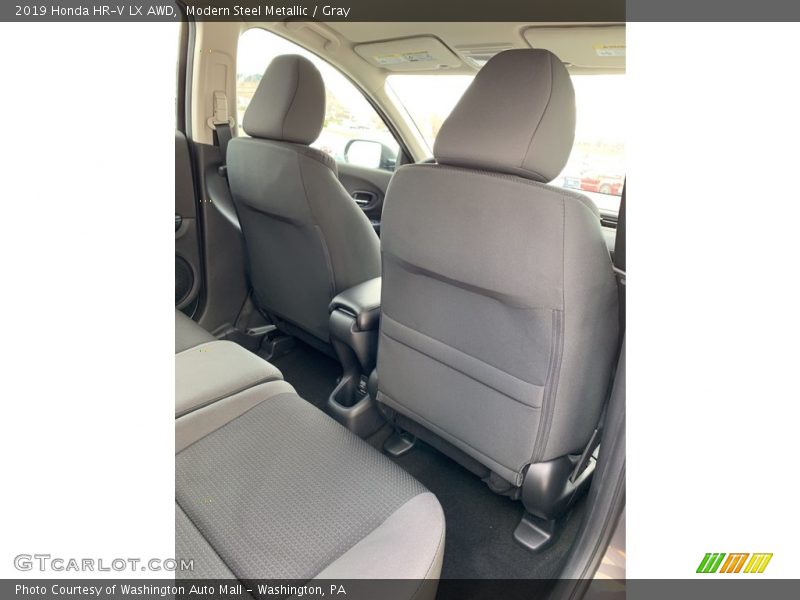 Modern Steel Metallic / Gray 2019 Honda HR-V LX AWD
