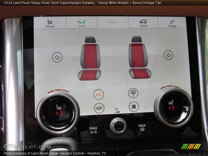 Yulong White Metallic / Ebony/Vintage Tan 2019 Land Rover Range Rover Sport Supercharged Dynamic