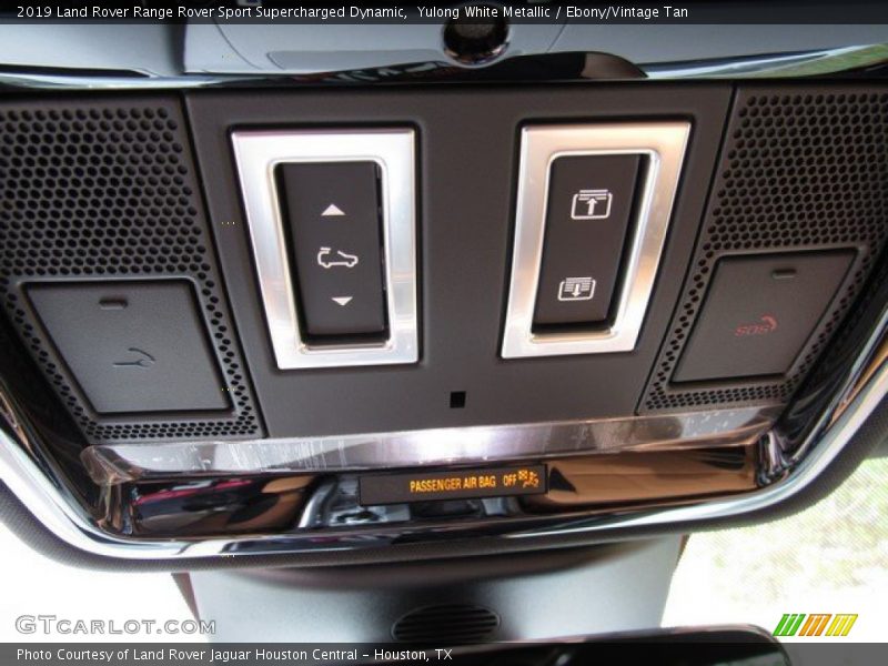 Yulong White Metallic / Ebony/Vintage Tan 2019 Land Rover Range Rover Sport Supercharged Dynamic