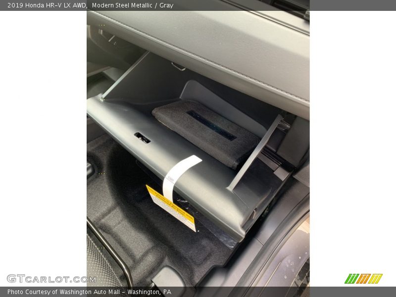 Modern Steel Metallic / Gray 2019 Honda HR-V LX AWD