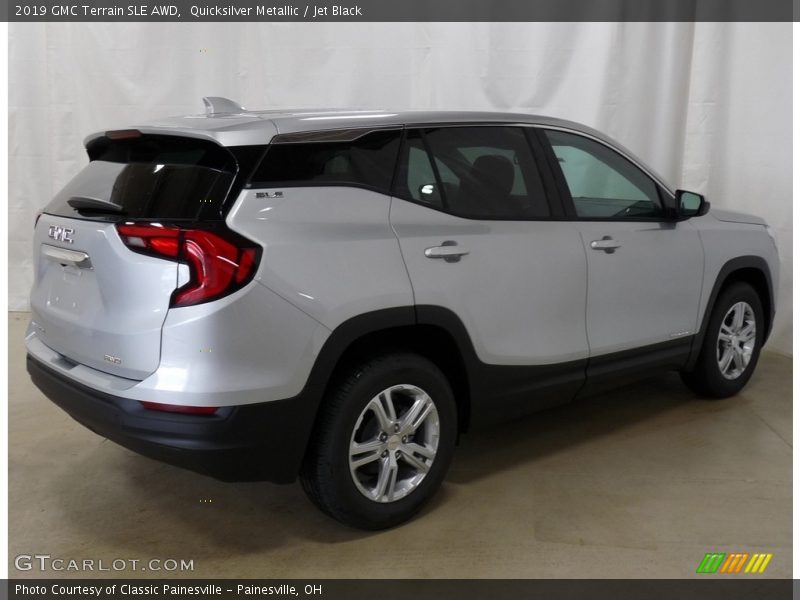 Quicksilver Metallic / Jet Black 2019 GMC Terrain SLE AWD