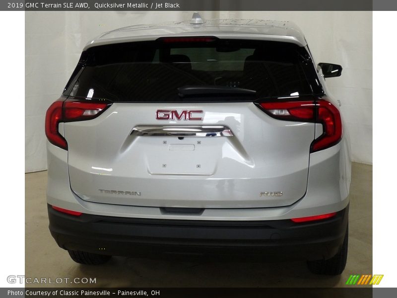 Quicksilver Metallic / Jet Black 2019 GMC Terrain SLE AWD