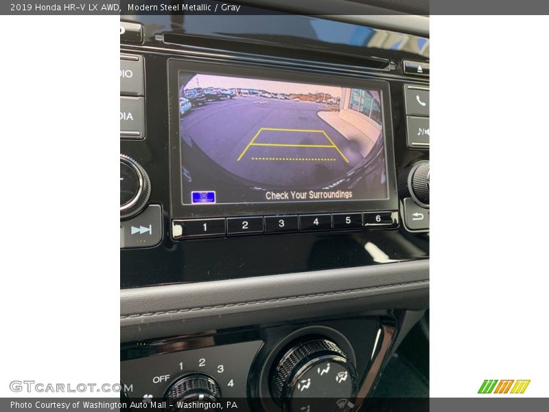 Modern Steel Metallic / Gray 2019 Honda HR-V LX AWD