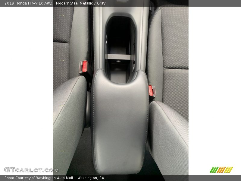 Modern Steel Metallic / Gray 2019 Honda HR-V LX AWD