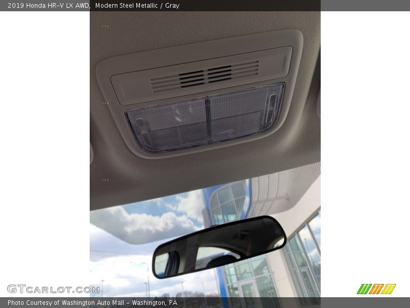 Modern Steel Metallic / Gray 2019 Honda HR-V LX AWD