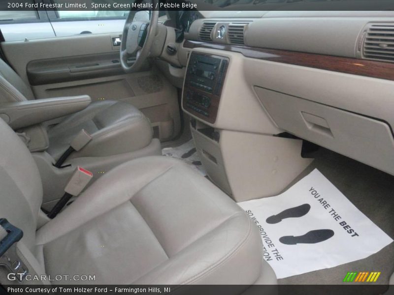 Spruce Green Metallic / Pebble Beige 2004 Ford Freestar Limited