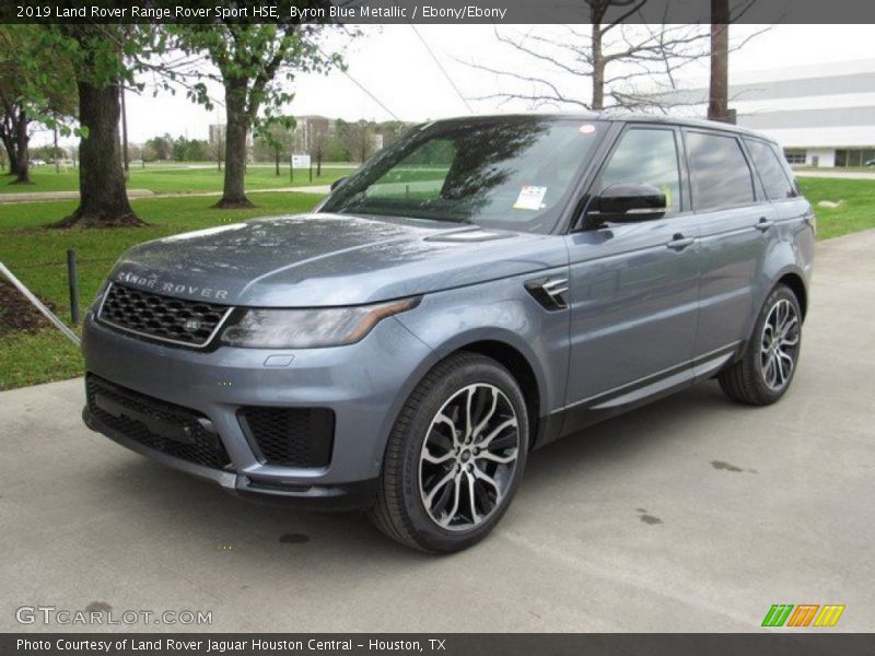 Byron Blue Metallic / Ebony/Ebony 2019 Land Rover Range Rover Sport HSE