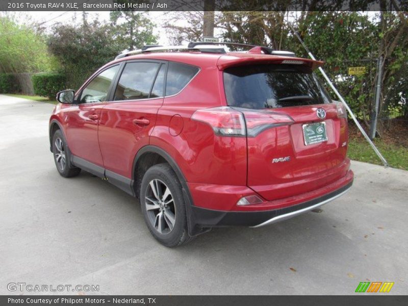 Barcelona Red Metallic / Ash 2016 Toyota RAV4 XLE