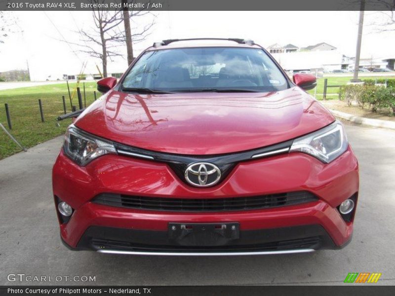 Barcelona Red Metallic / Ash 2016 Toyota RAV4 XLE
