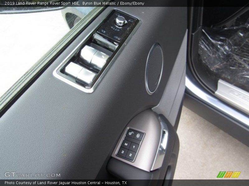 Byron Blue Metallic / Ebony/Ebony 2019 Land Rover Range Rover Sport HSE