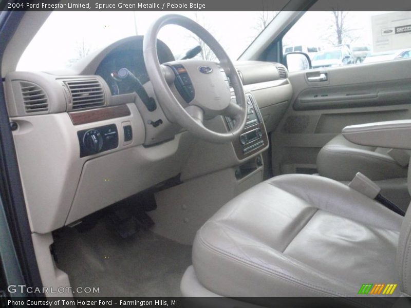 Spruce Green Metallic / Pebble Beige 2004 Ford Freestar Limited