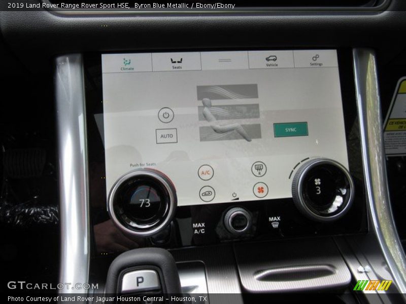 Byron Blue Metallic / Ebony/Ebony 2019 Land Rover Range Rover Sport HSE