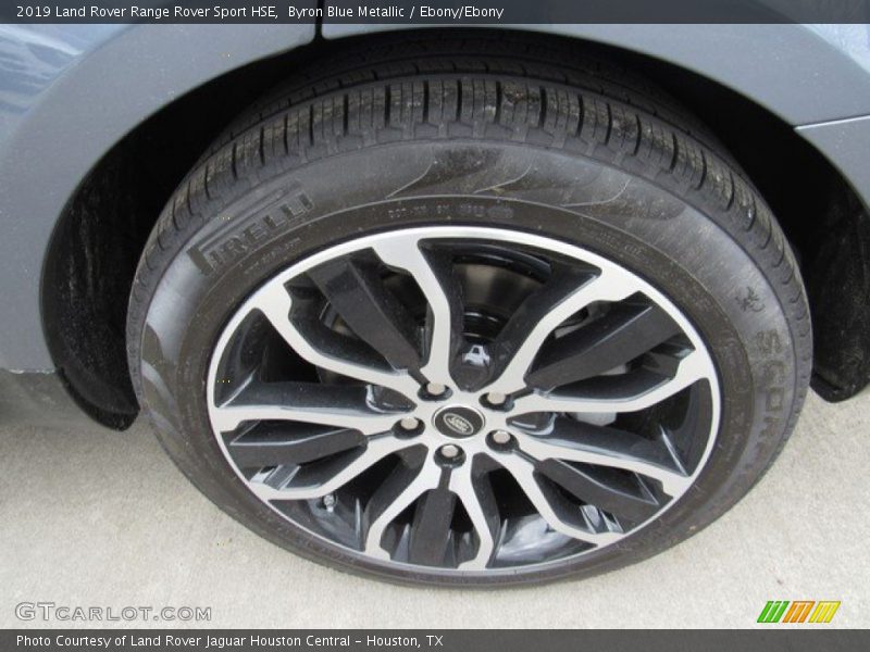 Byron Blue Metallic / Ebony/Ebony 2019 Land Rover Range Rover Sport HSE