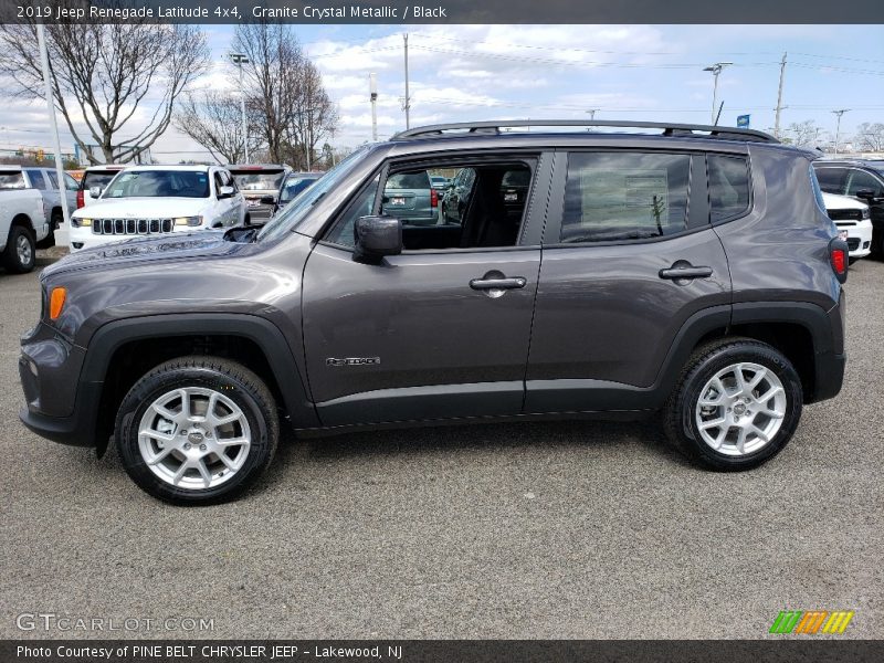 Granite Crystal Metallic / Black 2019 Jeep Renegade Latitude 4x4