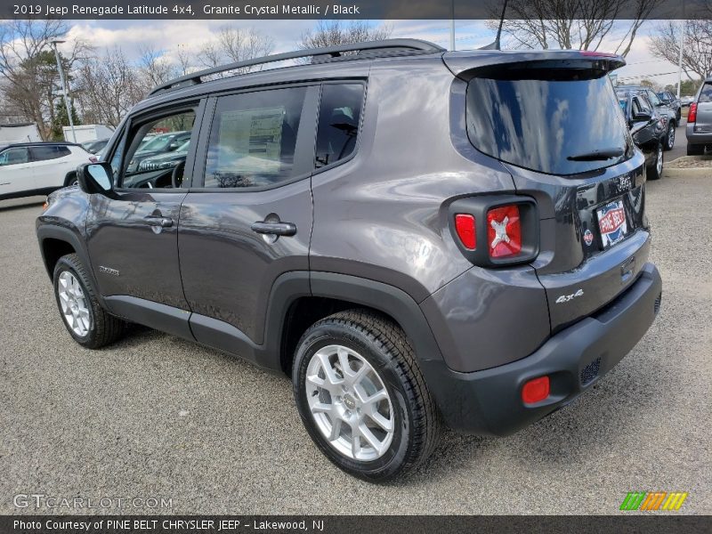 Granite Crystal Metallic / Black 2019 Jeep Renegade Latitude 4x4