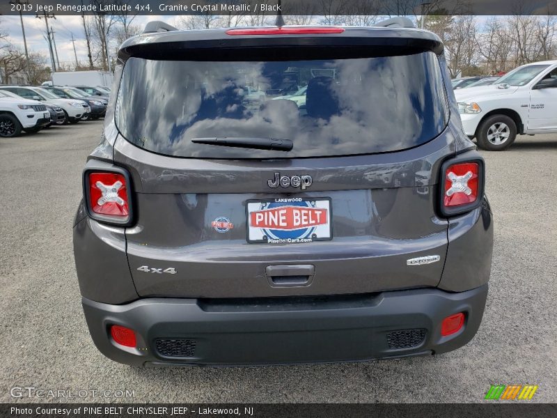Granite Crystal Metallic / Black 2019 Jeep Renegade Latitude 4x4