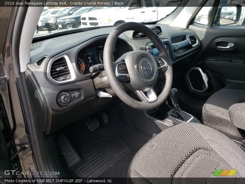 Granite Crystal Metallic / Black 2019 Jeep Renegade Latitude 4x4