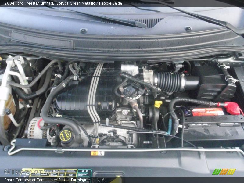 Spruce Green Metallic / Pebble Beige 2004 Ford Freestar Limited