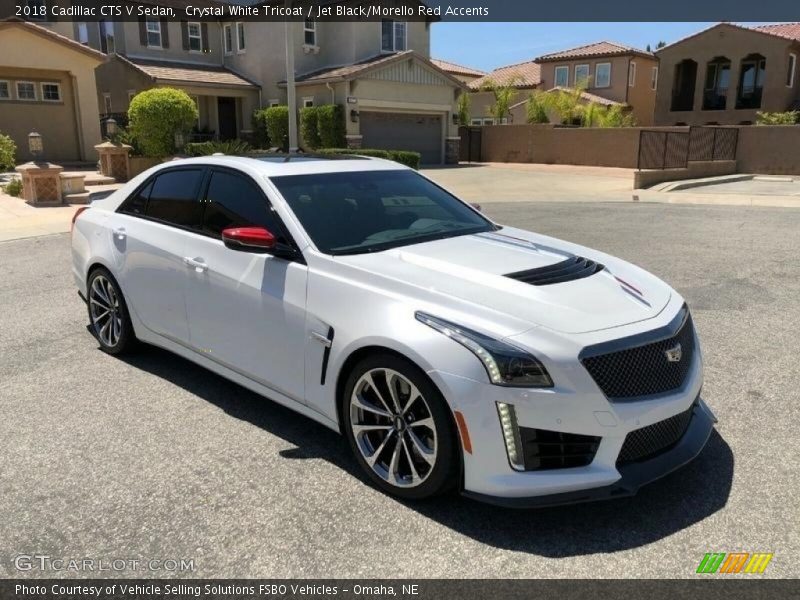 Front 3/4 View of 2018 CTS V Sedan