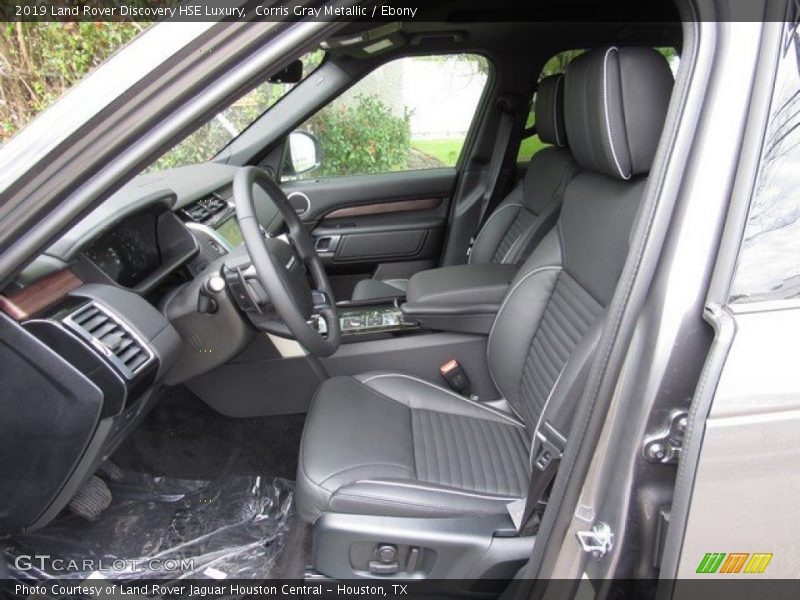 Front Seat of 2019 Discovery HSE Luxury