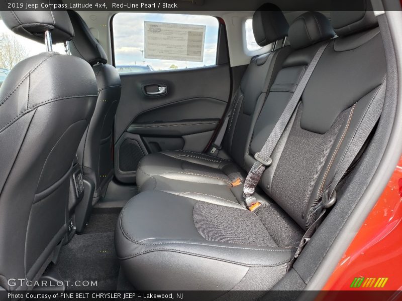 Red-Line Pearl / Black 2019 Jeep Compass Latitude 4x4