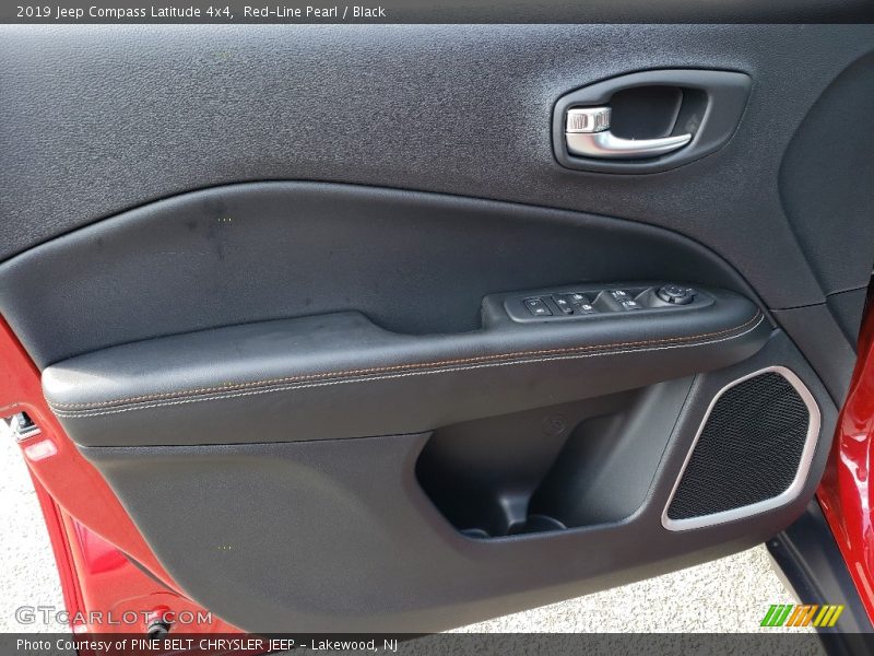 Red-Line Pearl / Black 2019 Jeep Compass Latitude 4x4