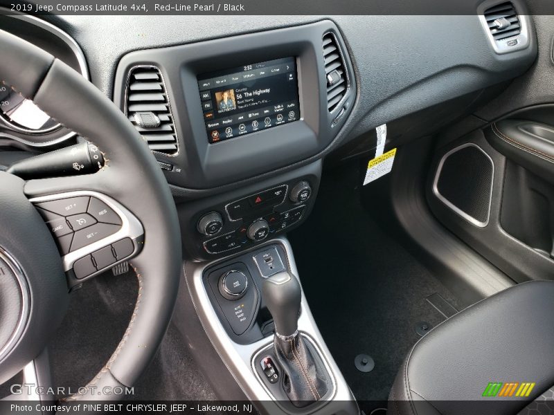 Red-Line Pearl / Black 2019 Jeep Compass Latitude 4x4