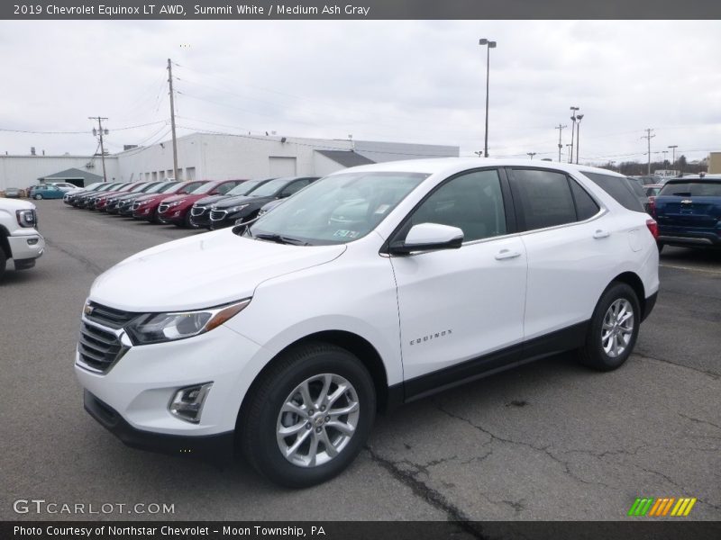 Summit White / Medium Ash Gray 2019 Chevrolet Equinox LT AWD