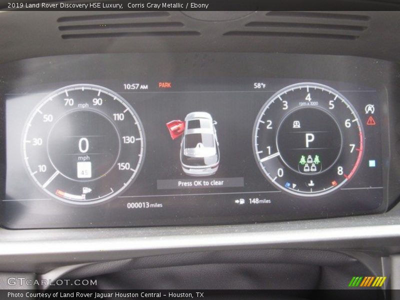  2019 Discovery HSE Luxury HSE Luxury Gauges
