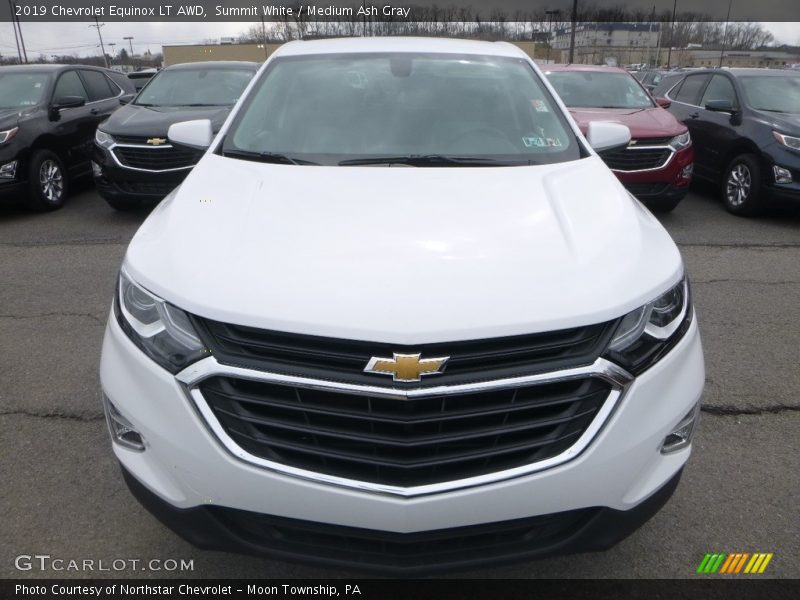 Summit White / Medium Ash Gray 2019 Chevrolet Equinox LT AWD