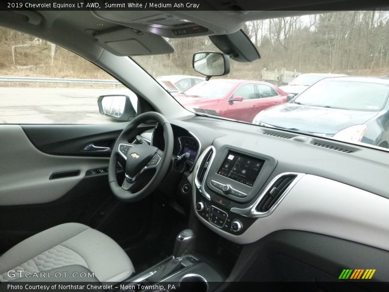 Summit White / Medium Ash Gray 2019 Chevrolet Equinox LT AWD