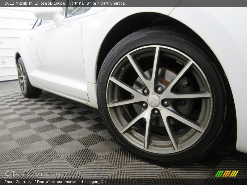 Northstar White / Dark Charcoal 2012 Mitsubishi Eclipse SE Coupe