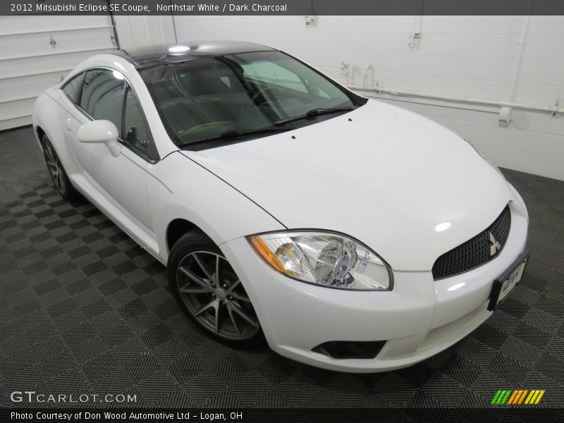 Northstar White / Dark Charcoal 2012 Mitsubishi Eclipse SE Coupe