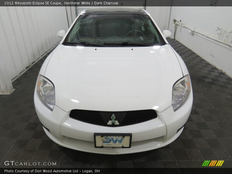 Northstar White / Dark Charcoal 2012 Mitsubishi Eclipse SE Coupe